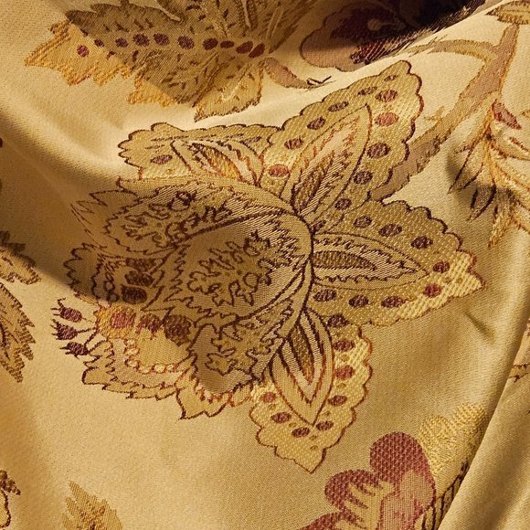 RARE CROSCILL OLIMPIA FLORAL FLOWER 110"x17" PRIMA VALANCE WINDOW TREATMENT - Picture 9 of 14